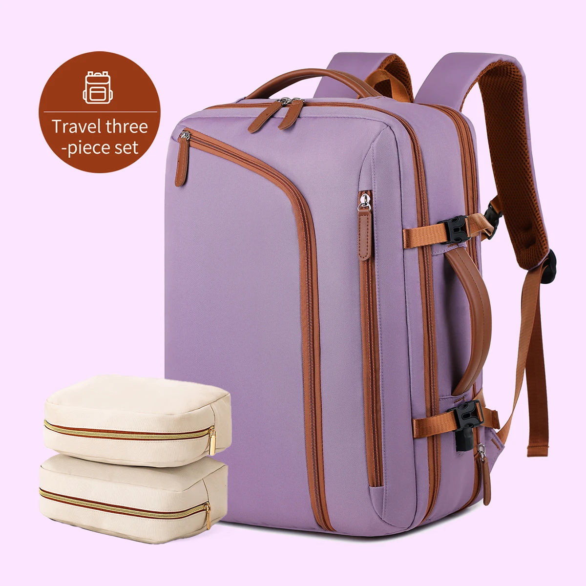 Unisex Simple Business Computer Backpack | Large Capacity Design