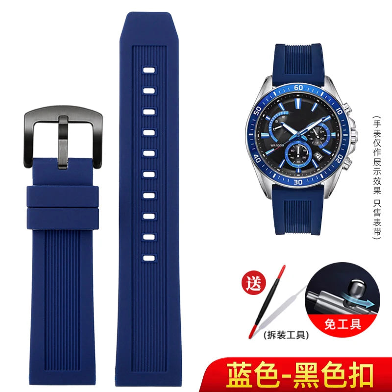 Versatile Silicone Watch Strap | Comfortable & Stylish Design