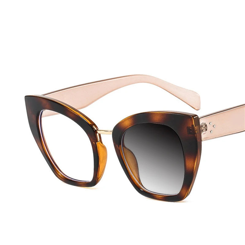 Stylish Oversized Anti Blue Light Reading Glasses for Women