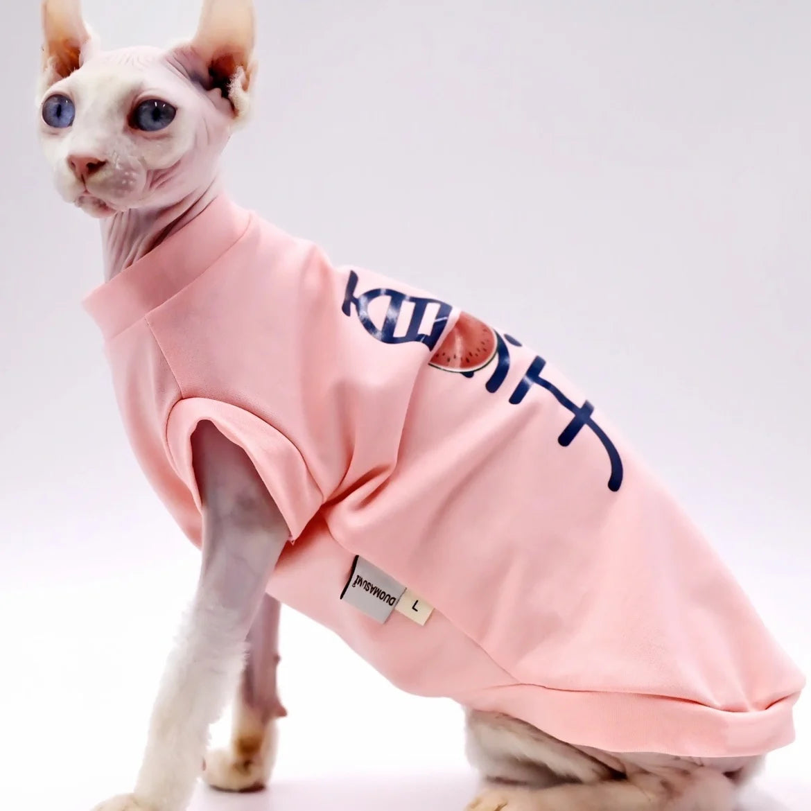 Breathable Cotton Cat Vest for Summer | Lightweight Pet Apparel