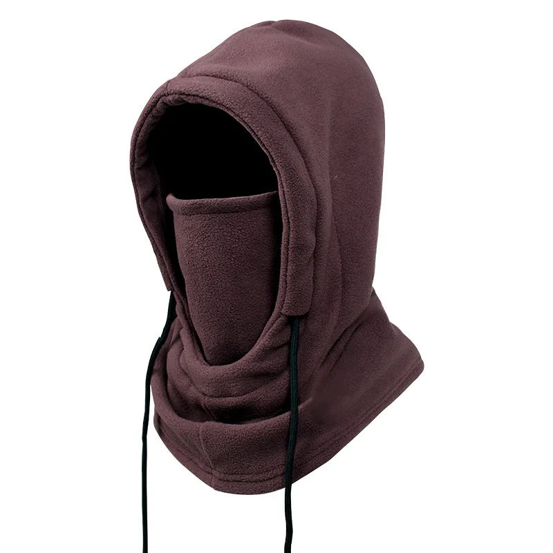 Unisex Winter Fleece Balaclava | Thick Warm Face Mask Neck Warmer