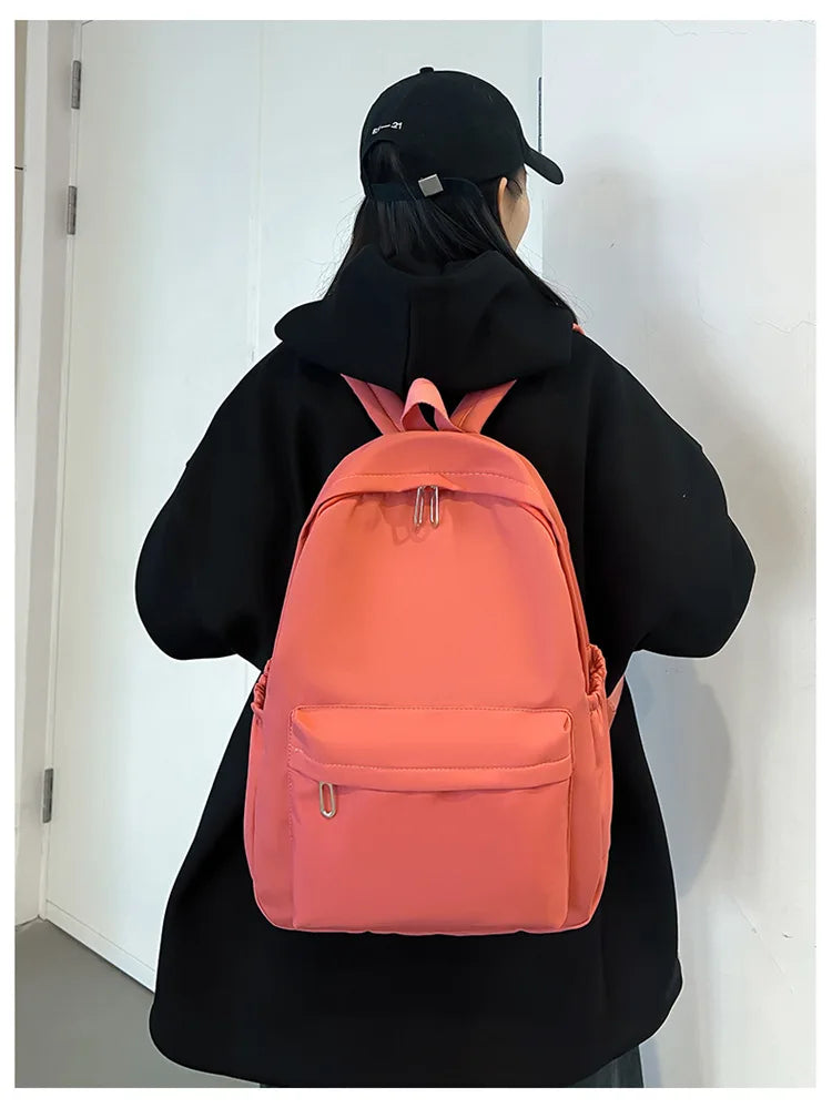 Stylish Large Capacity Backpack for Teen Girls | Minimalist School Bag
