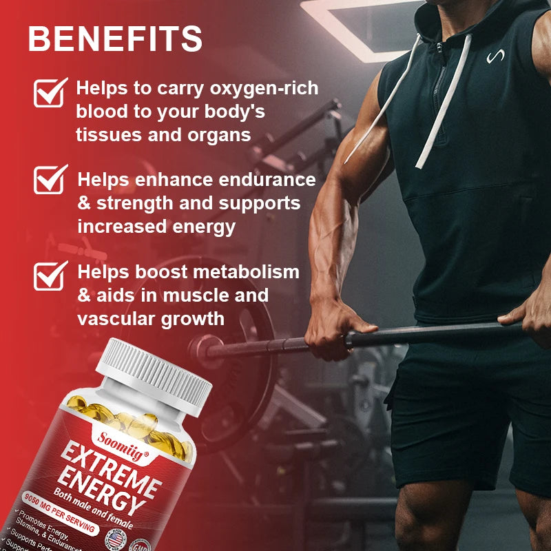 Maca Root Extract for Women | Energy Booster & Focus Supplement