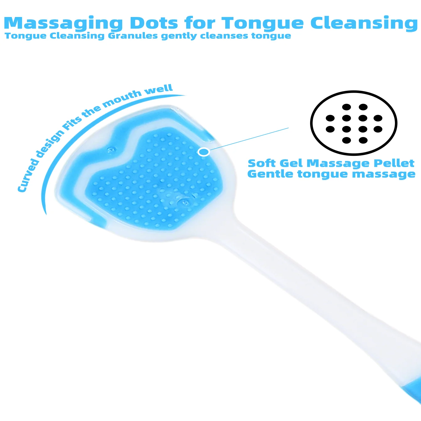Silicone Tongue Scraper for Effective Oral Hygiene