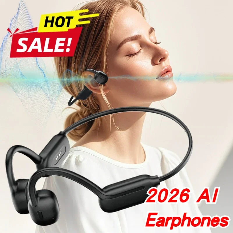 Bone Conduction Earphones | Waterproof Wireless Bluetooth Headset