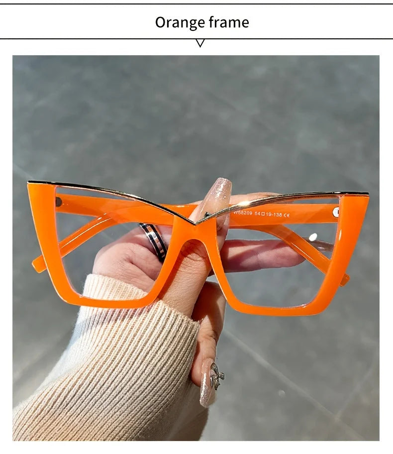 Trendy Cat Eye Glasses for Women | Vintage Style with Clear Lenses