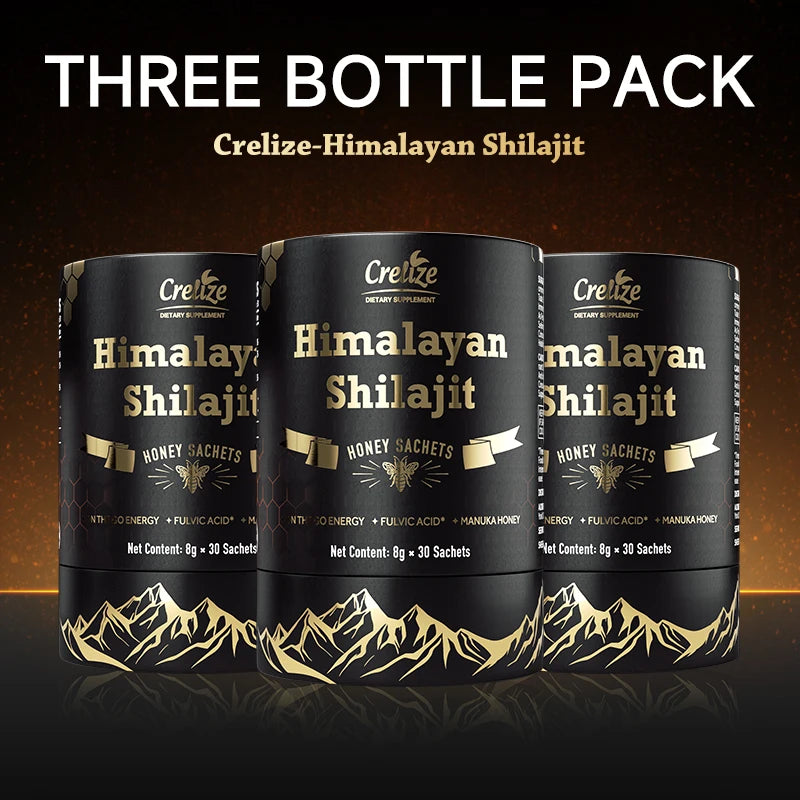 Shilajit Honey Sticks with Saffron for Energy & Mood Balance