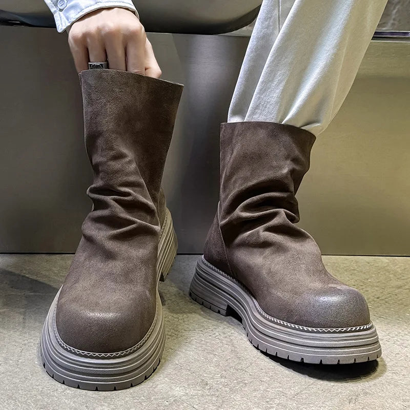 Women's Roman Style Ankle Boots | Stylish Winter Snow Boots