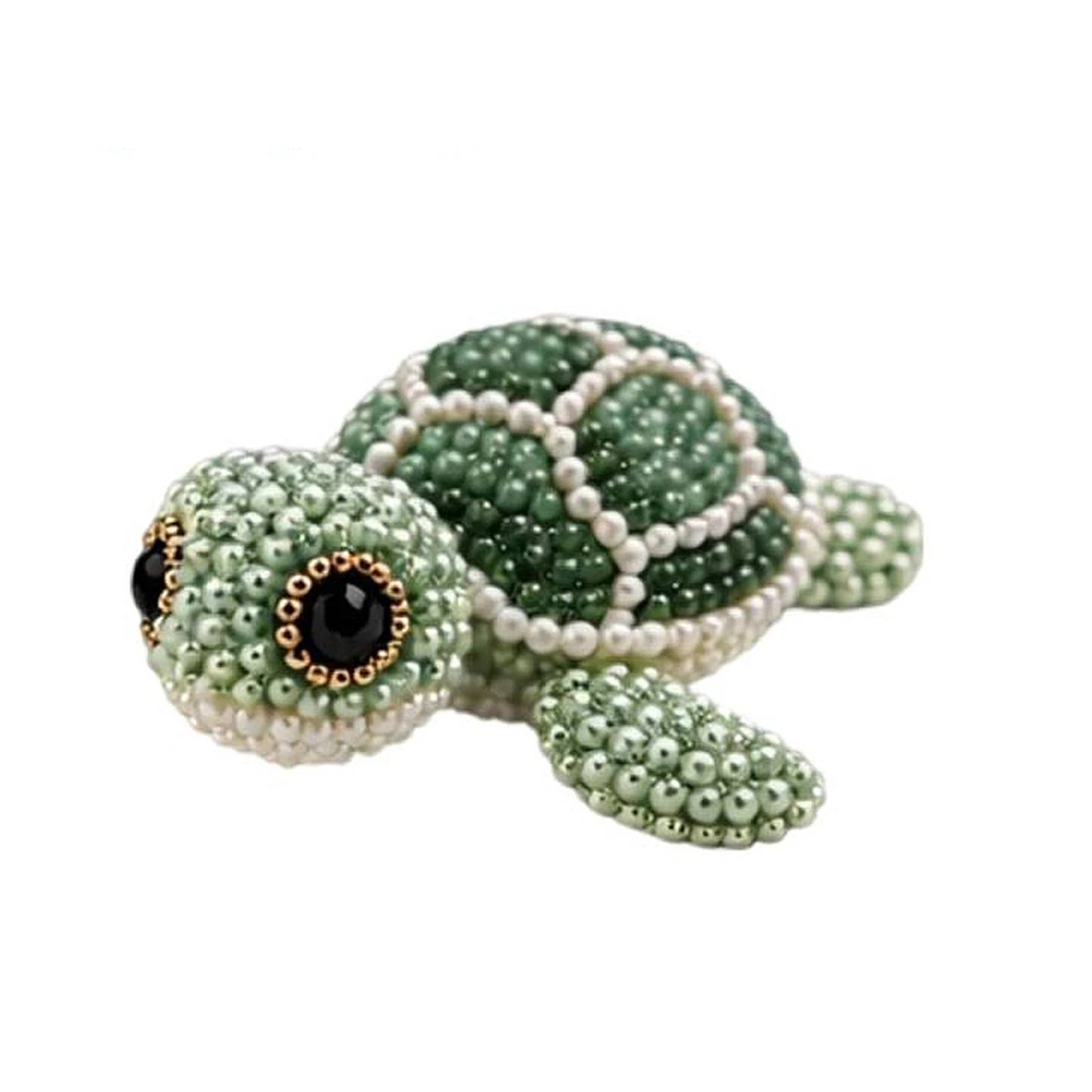 DIY 3D Animals Bead Craft Kit | Colorful Bead Embroidery Set