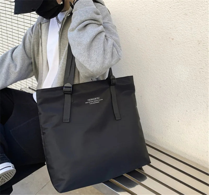 Unisex Large Capacity Waterproof Shoulder Bag | Multi-Function Tote