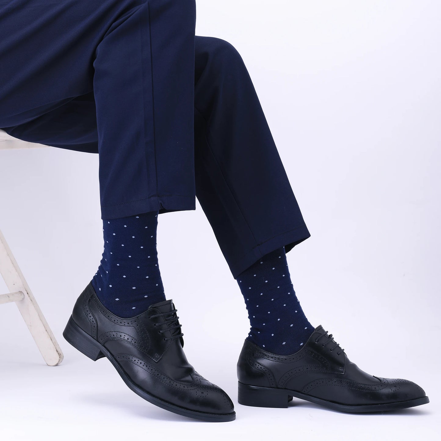 Men's Dress Socks | Breathable Cotton Crew Socks for All Occasions