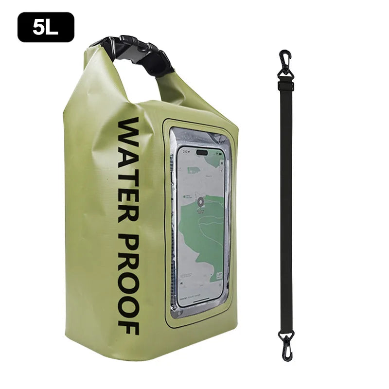 Outdoor Waterproof Dry Bag Backpack for Kayaking & Rafting