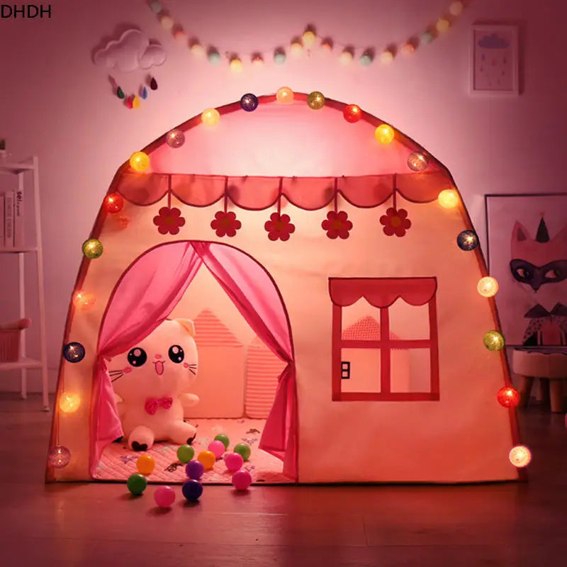 Children's Indoor Outdoor Tipi Princess Castle Play Tent | Fun & Sturdy