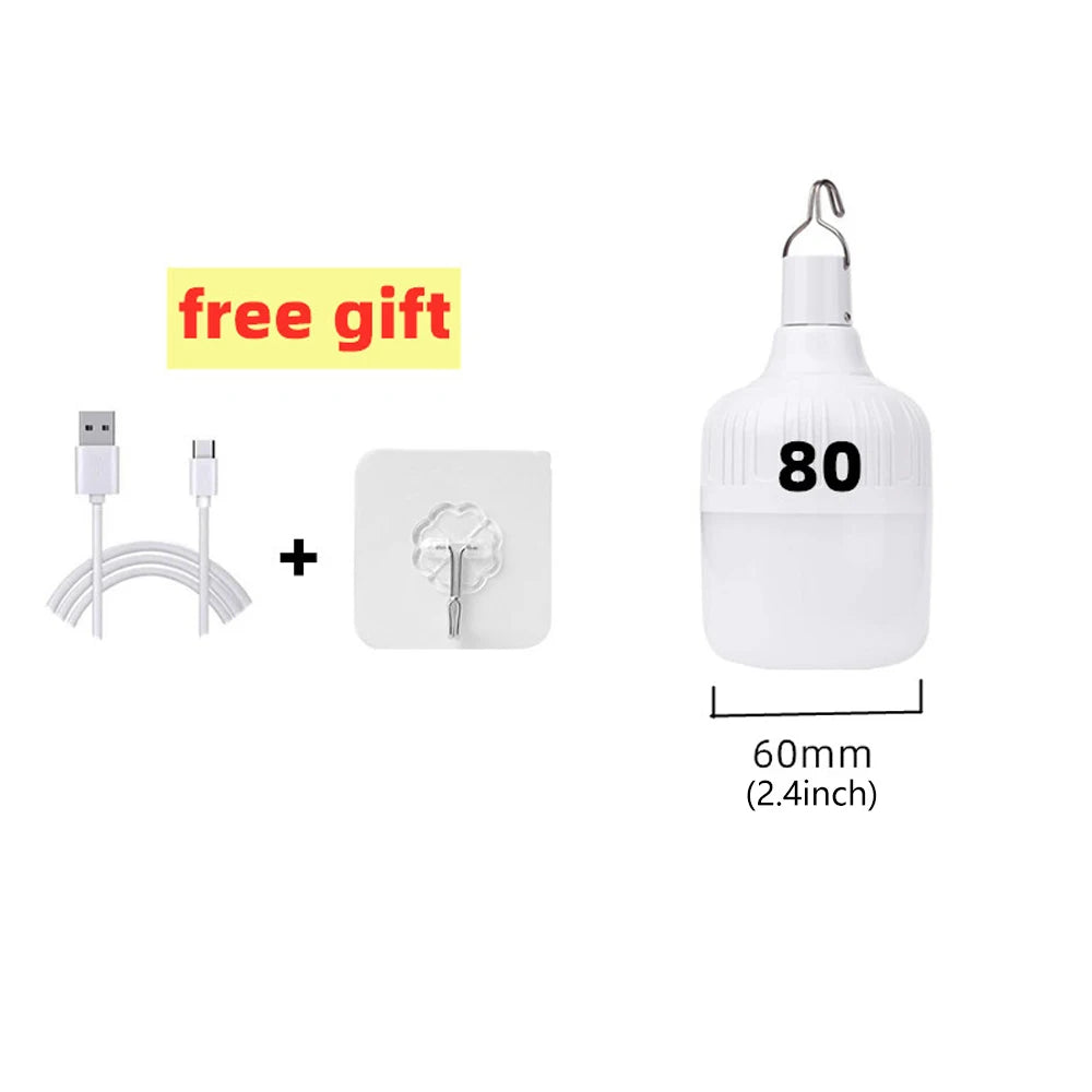 USB Rechargeable LED Emergency Lantern | Portable Outdoor Lighting