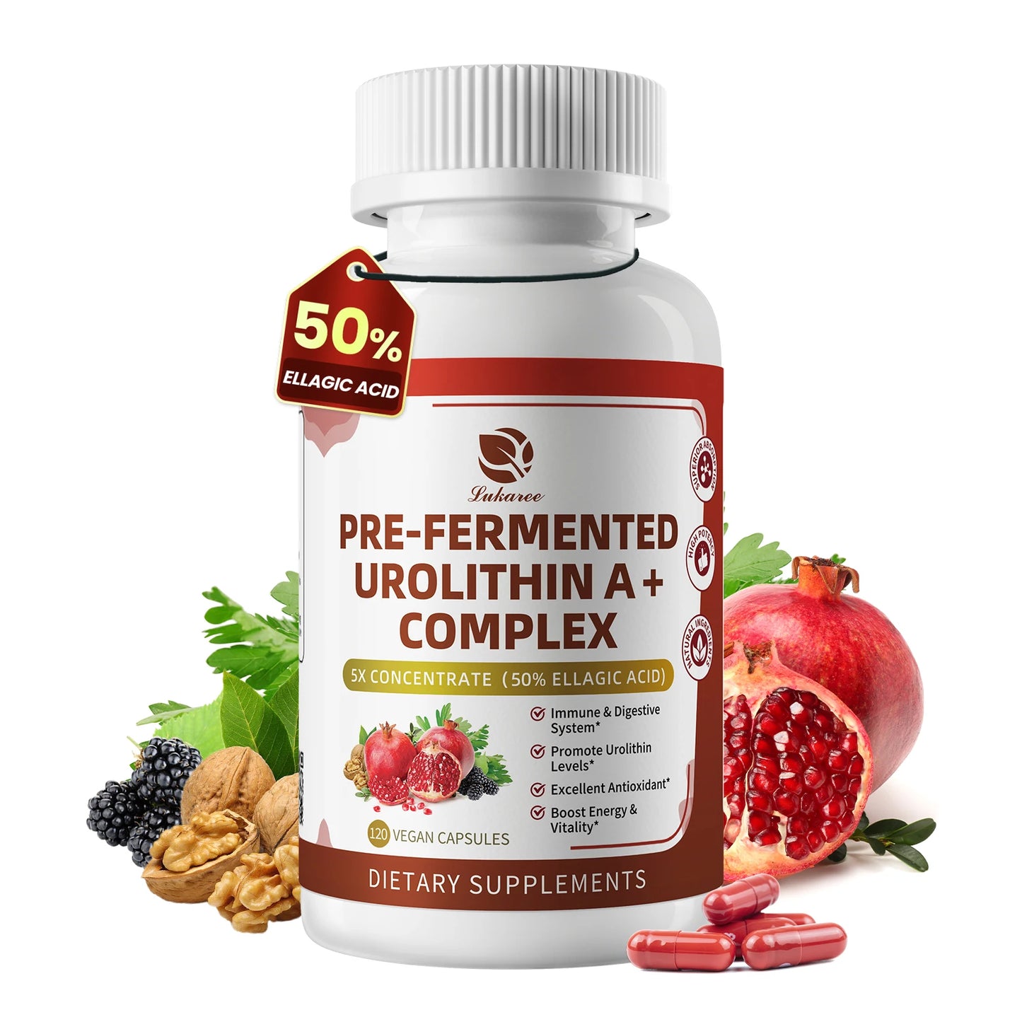 Cellular Repair and Digestive Health Support Supplement