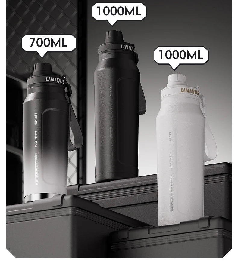 1L Insulated Stainless Steel Water Bottle | Vacuum Flask for Outdoors
