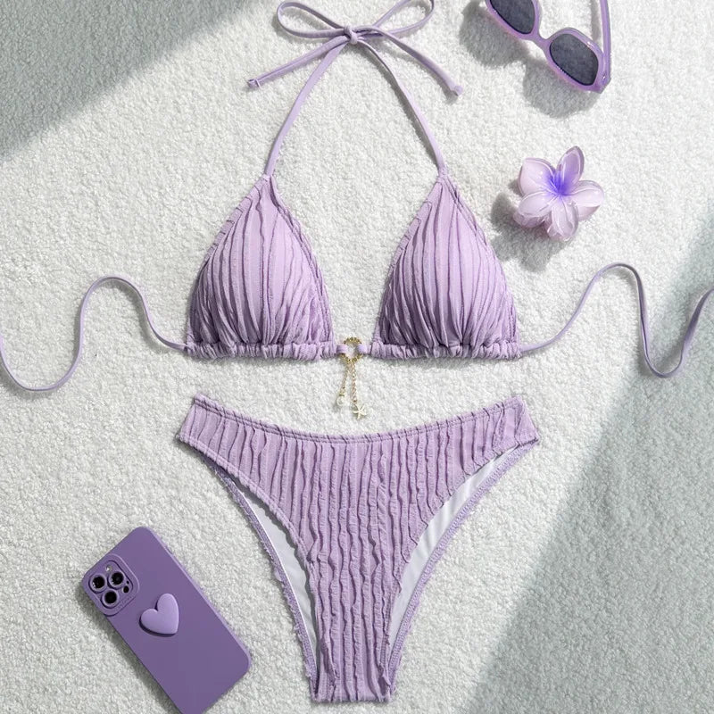 Elegant Summer Bikinis Set | Stylish Women's Swimwear Collection