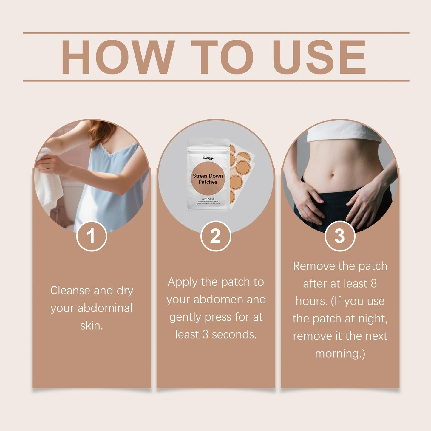 30pcs Pink Body Care Patches | Gentle Formula for Daily Use