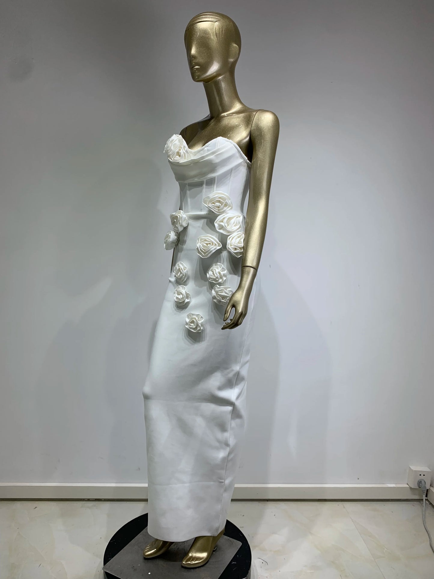 Women's Elegant Strapless Backless Bodycon Dress | Perfect Evening Wear