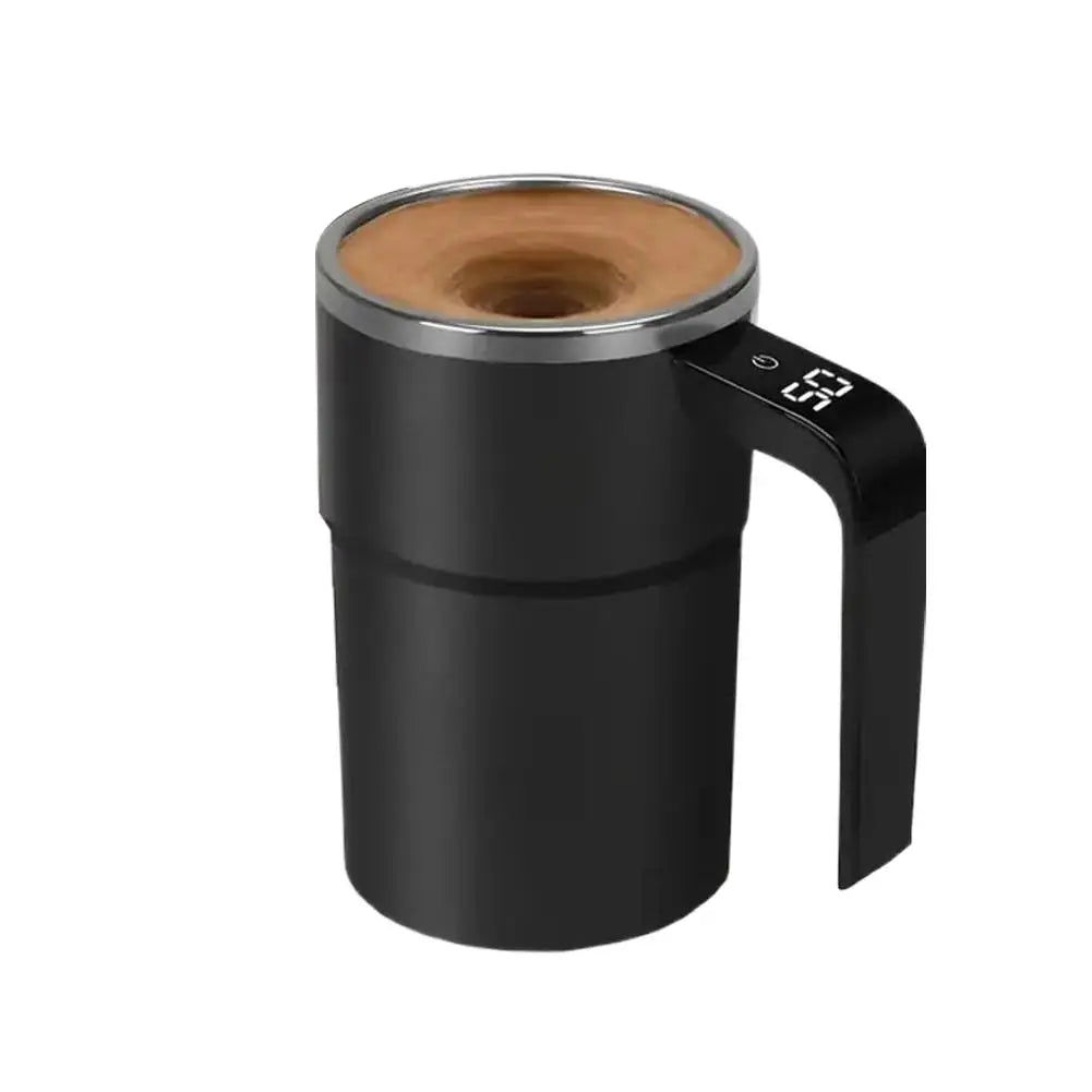 Stainless Steel Rechargeable Electric Stirring Cup | Portable Mixing Mug