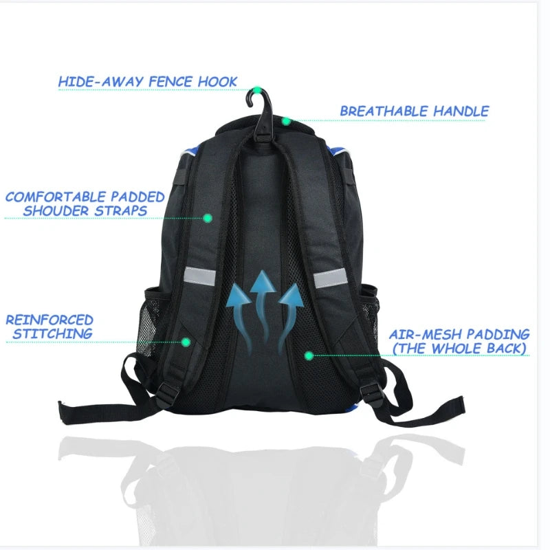 Baseball Softball Backpack | Large Capacity Sports Bag with Shoe Compartment