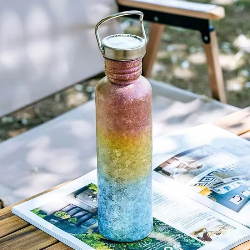 Outdoor Titanium Water Bottle | Lightweight Cycling Hydration Solutions