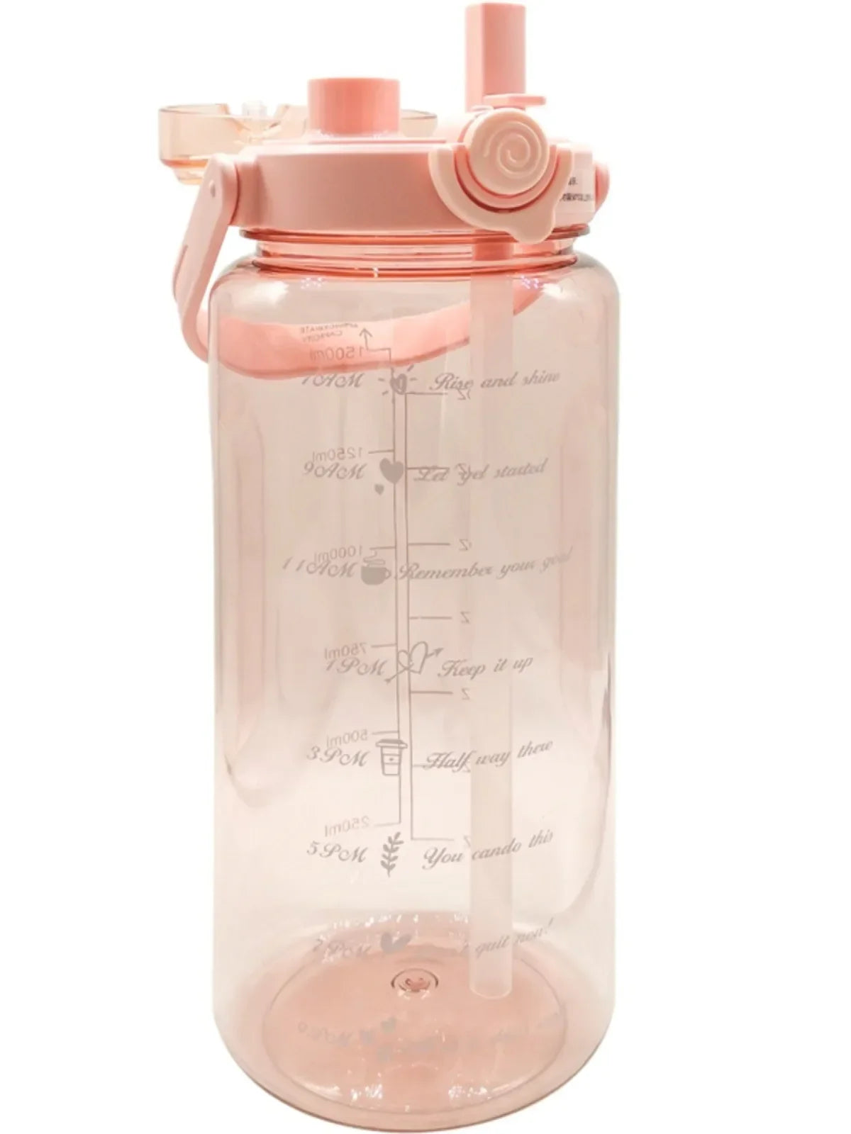 Large Capacity Sport Straw Water Bottle | Hydration Made Easy