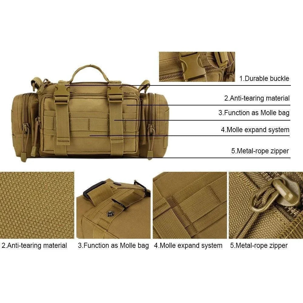 Outdoor Waist Pack for Camping & Hiking | Versatile Travel Pouch