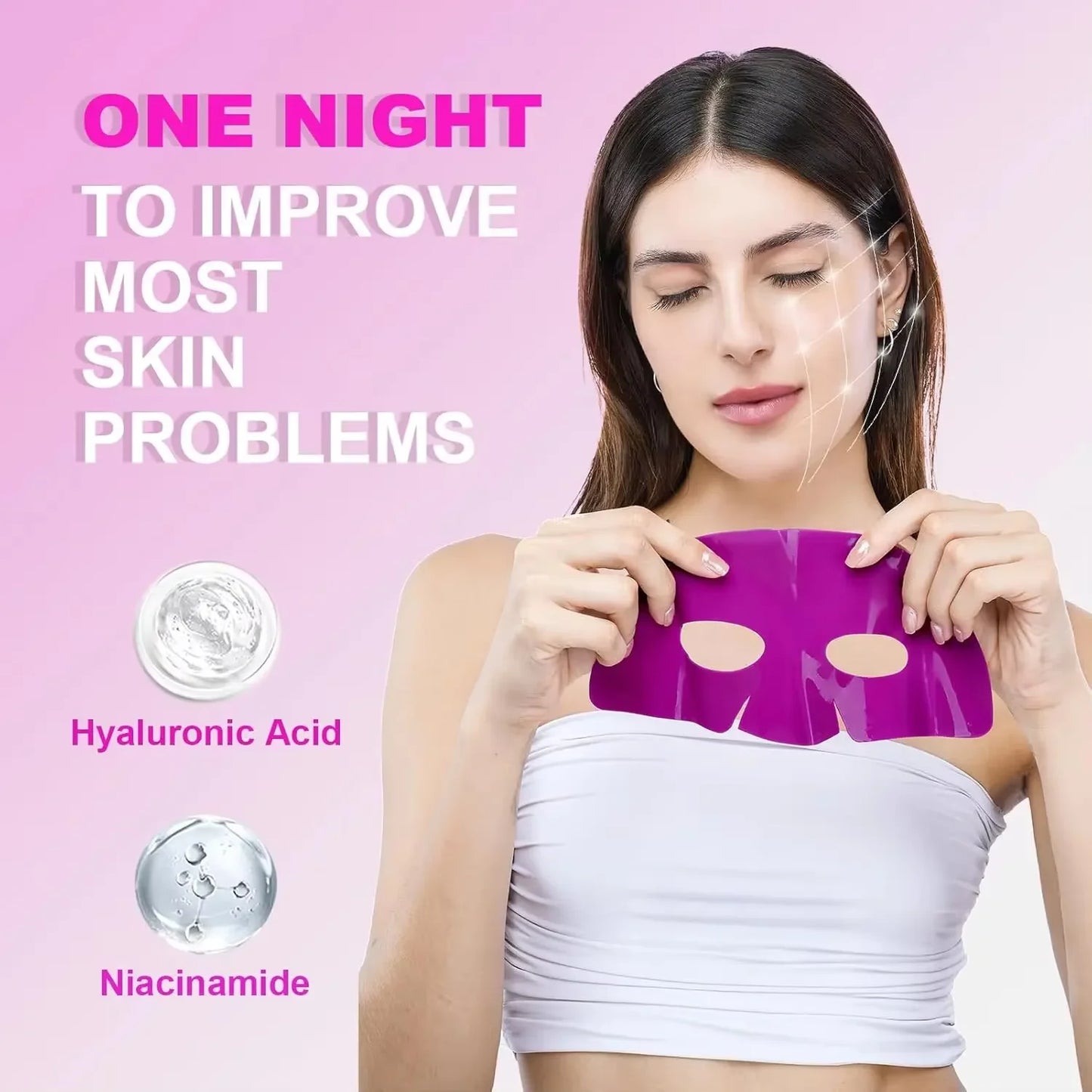 Collagen Anti-Wrinkle Facial Mask | Hydrating Skin Care Solution