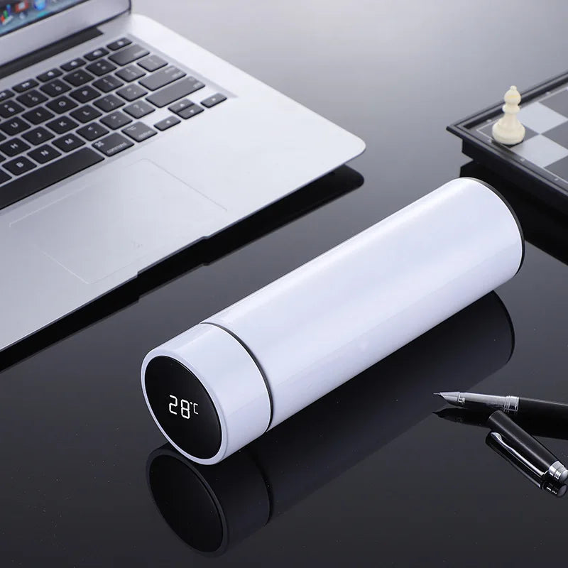 500ML Smart Insulated Water Bottle with Temperature Display