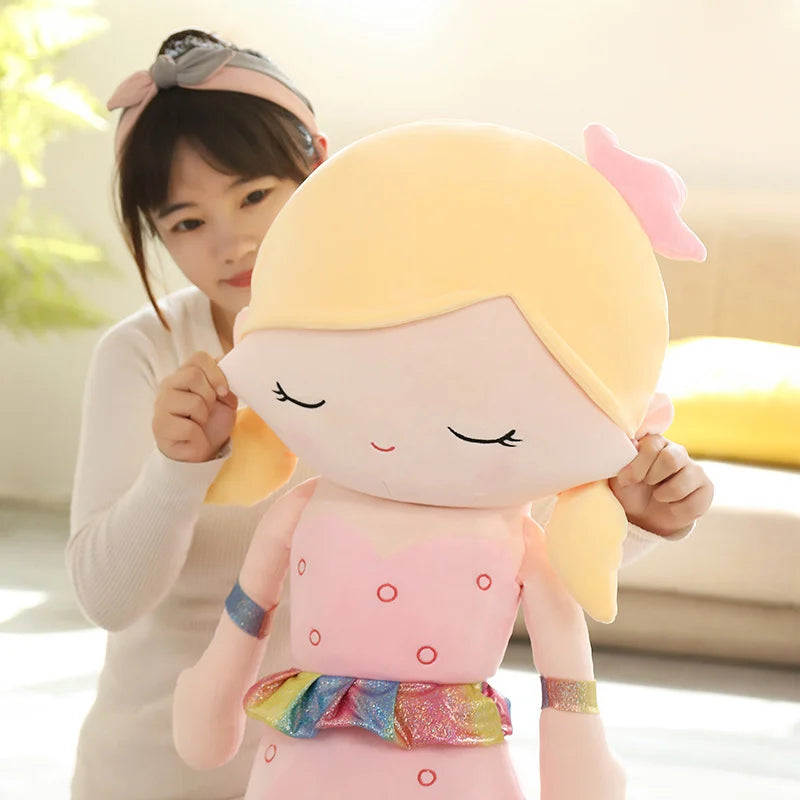 Mermaid Plush Toys | Soft Cozy Throw Pillow for Kids