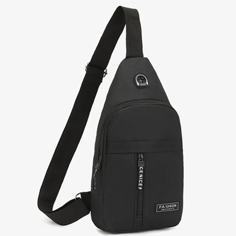 Men's Trendy Oxford Cloth Crossbody Bag | Portable Shoulder Bag