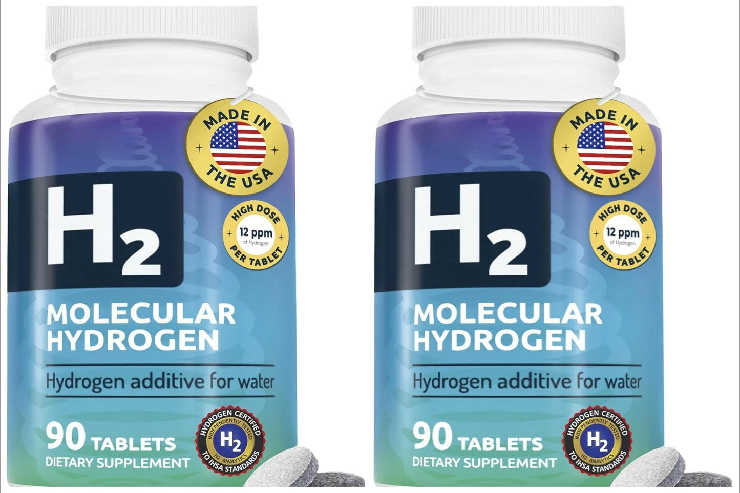Hydrogen Water Tablets with Magnesium for Energy Boost