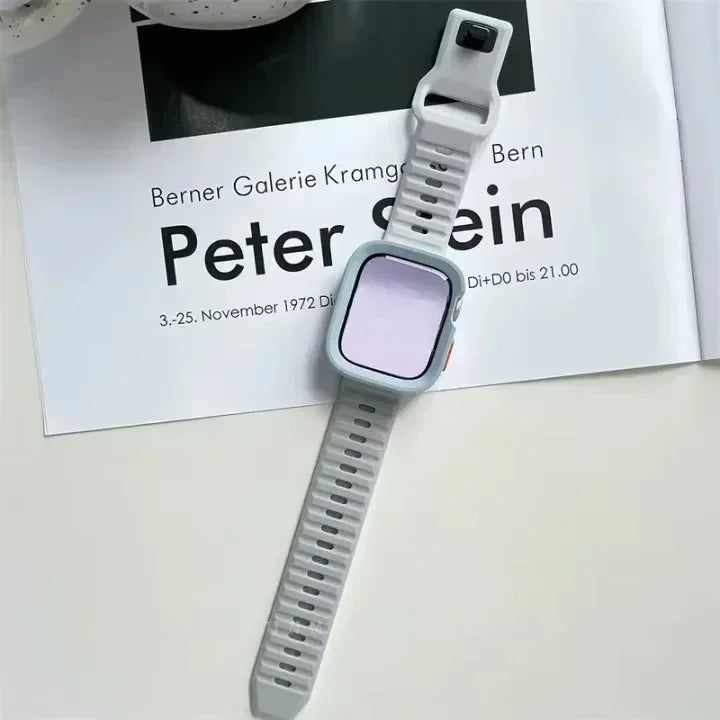 Silicone Case and Strap for Apple Watch | Stylish & Durable