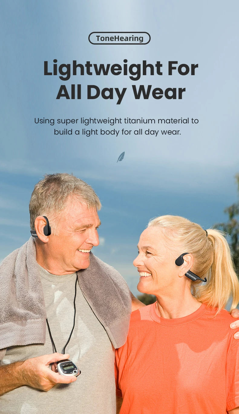 Bone Conduction Bluetooth Hearing Aid | Comfort & Clarity