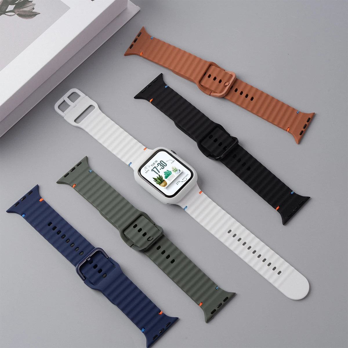 Soft Sport Band + Protective Case for Smart Watches | Versatile & Durable