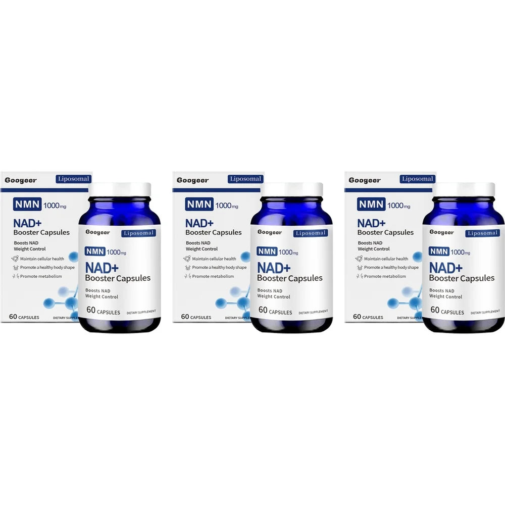 Liposomal NAD+ Support Capsules | Enhance Metabolism & Immunity