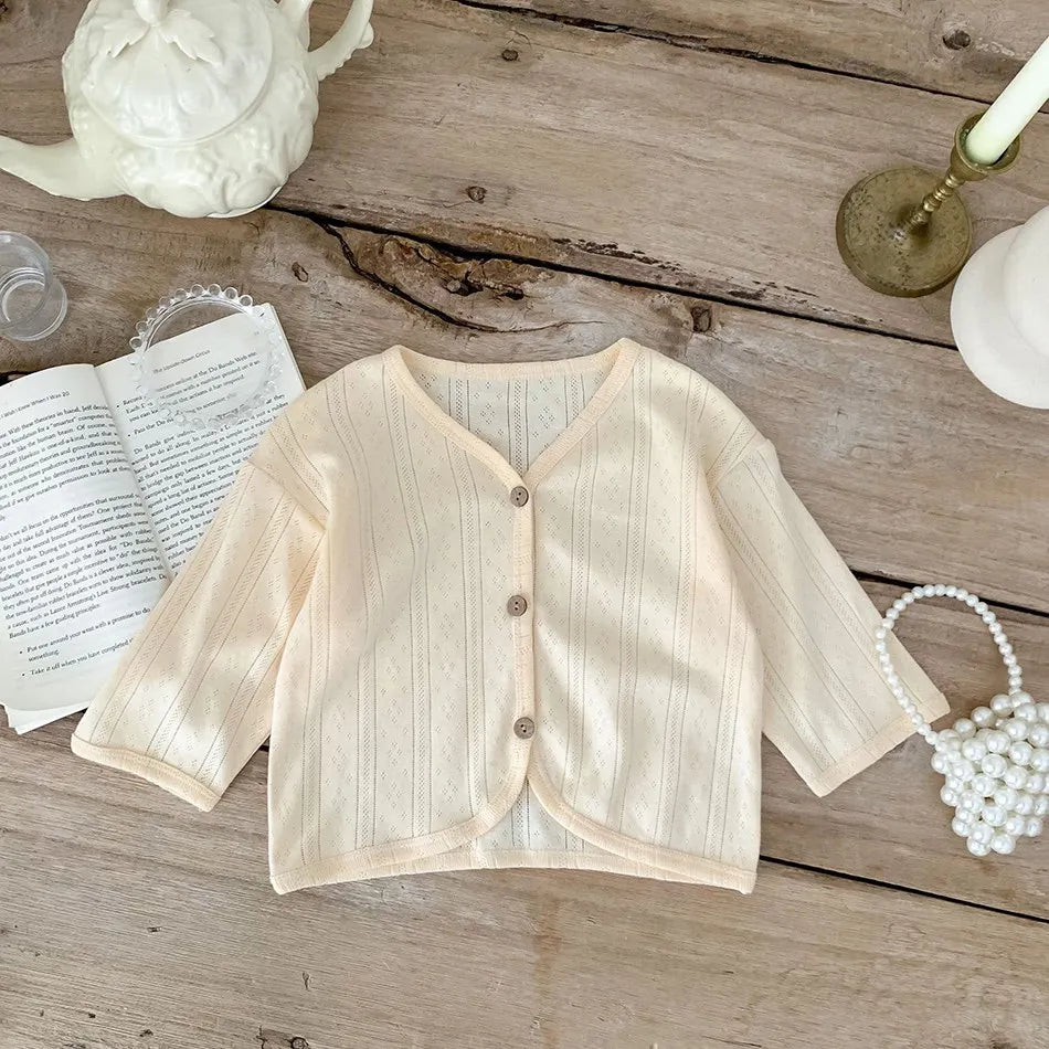 Lightweight Kids Summer Jacket | Stylish Toddler Cardigan Top