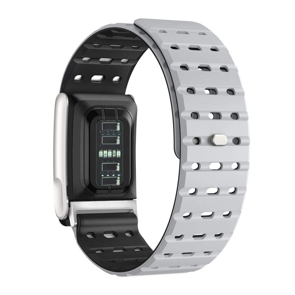 Breathable Magnetic Silicone Sport Watch Strap | Water-Resistant Band