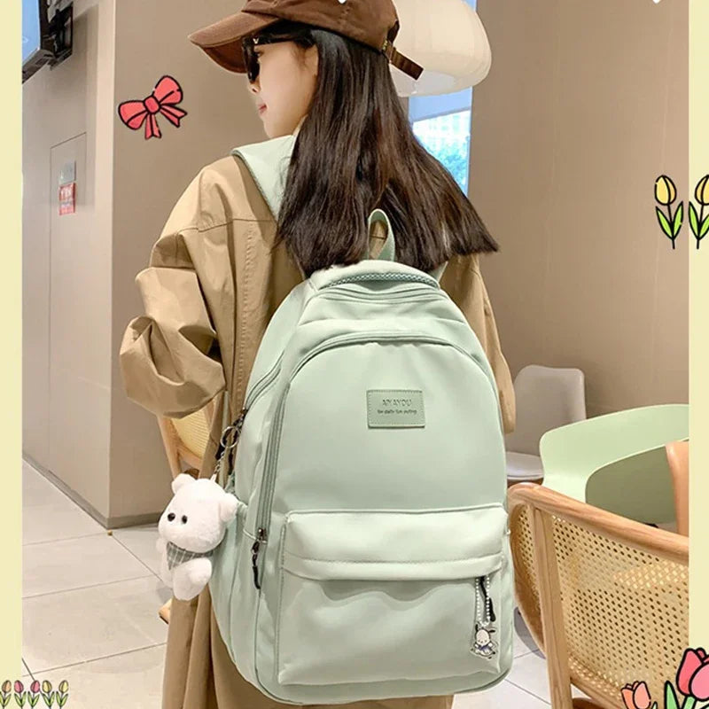 Stylish High Capacity Waterproof Backpack for Women & Girls