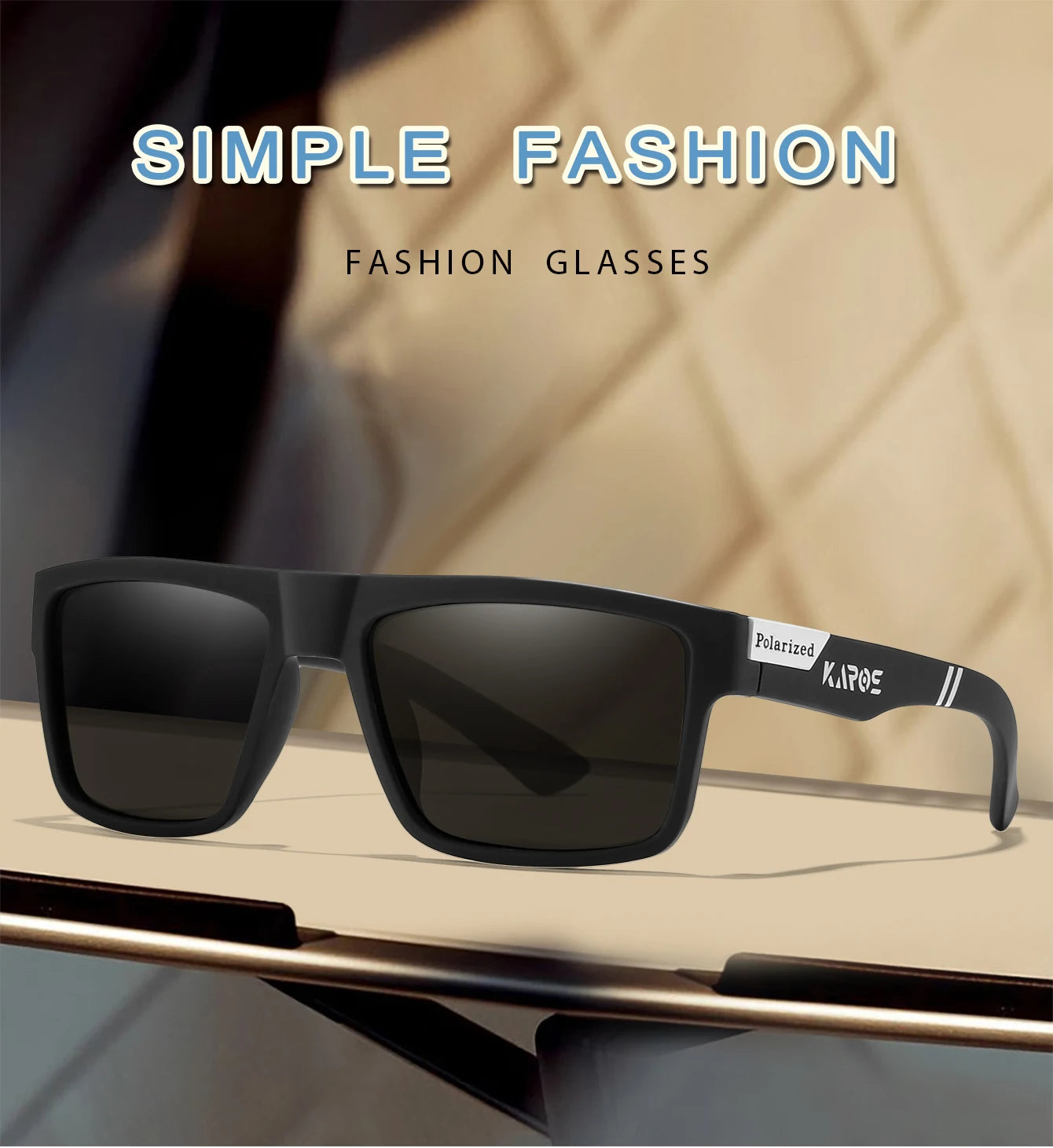 Stylish Polarized Sunglasses for Men & Women | UV400 Protection