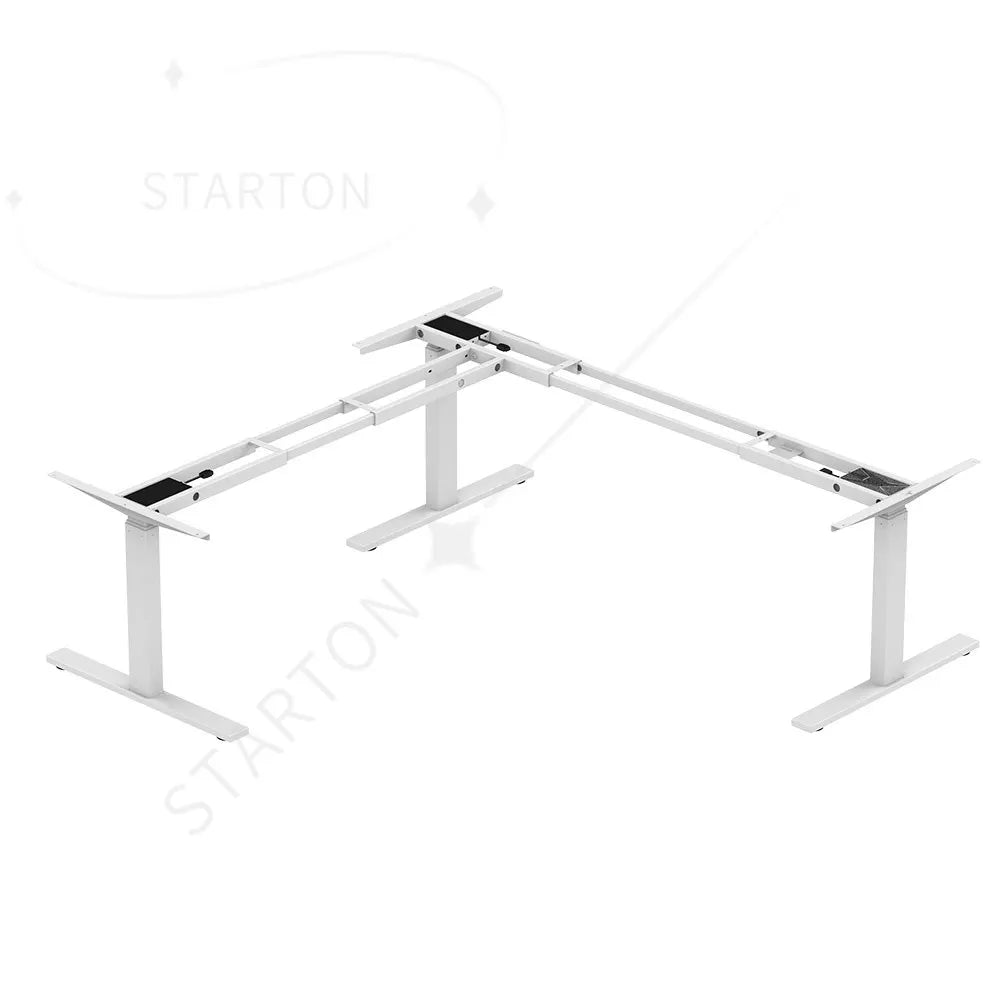 Height Adjustable Ergonomic Electric L Shaped Standing Desk