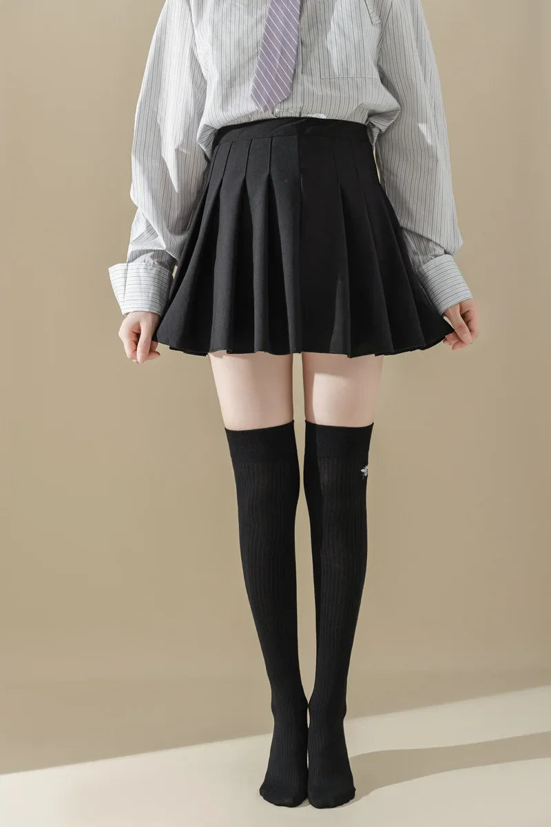 Stylish Women's Cotton Thigh High Stockings | Trendy and Comfortable