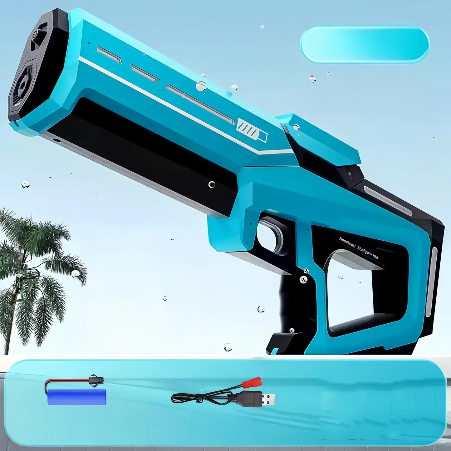 Electric Automatic Water Storage Spray Gun | Summer Fun