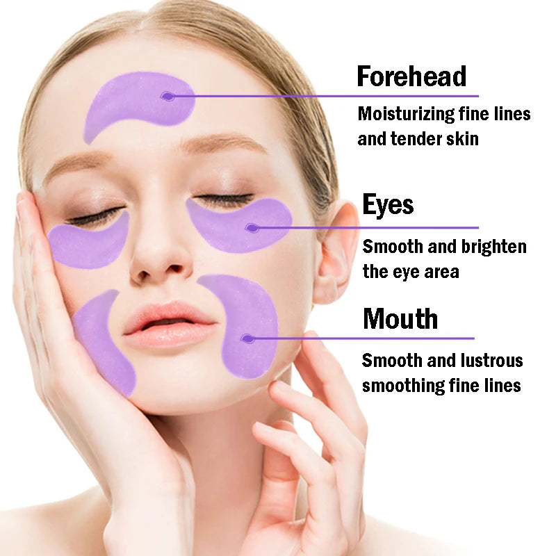 Grape Collagen Eye Mask Patches Moisturizing Firming Eye Care