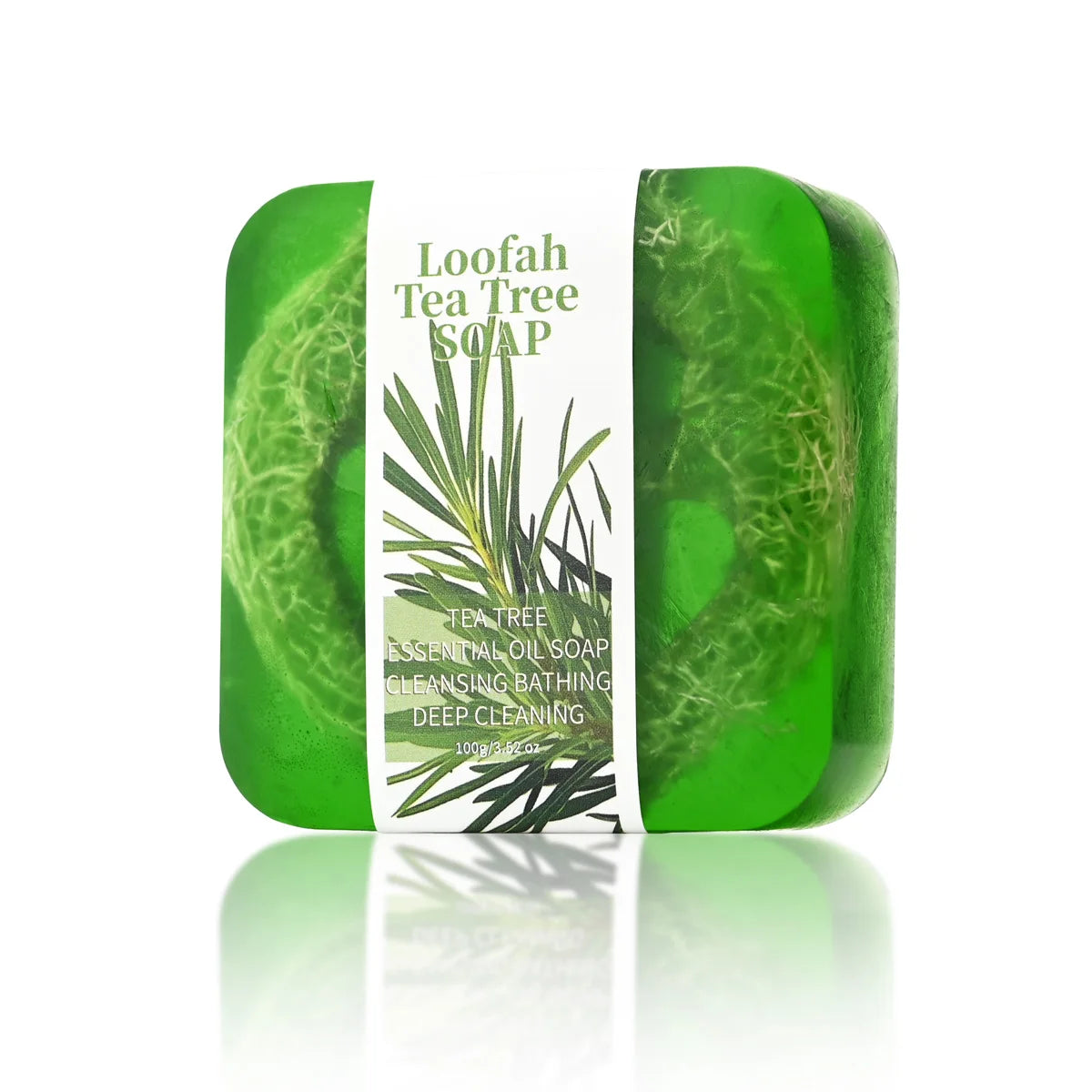 Tea Tree Loofah Soap | Natural Moisturizing Cleanser for All Skin Types