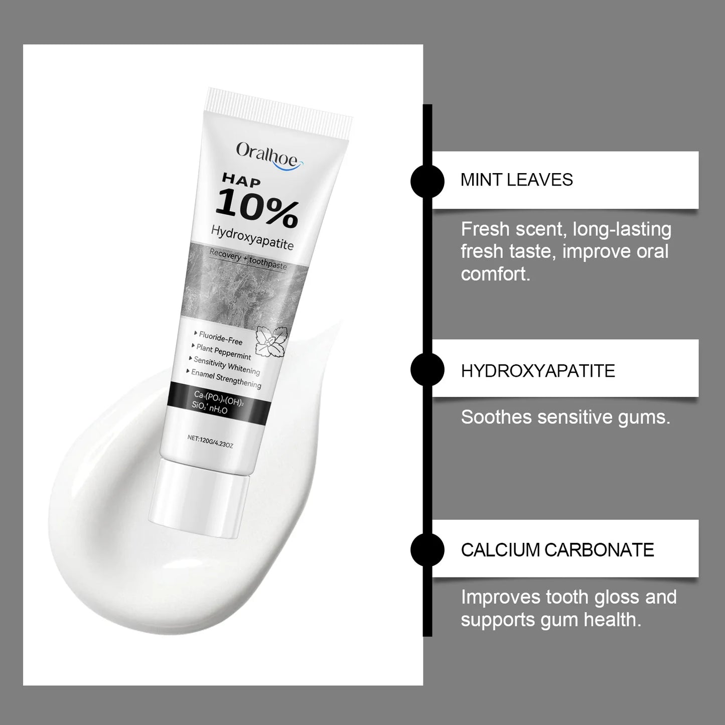 Whitening Teeth Toothpaste | Enamel Repair & Stain Removal
