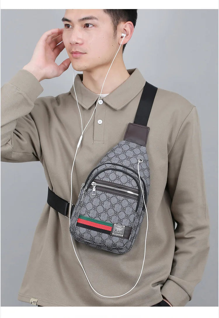 Fashionable Waterproof Crossbody Bag for Men and Women | Large Capacity