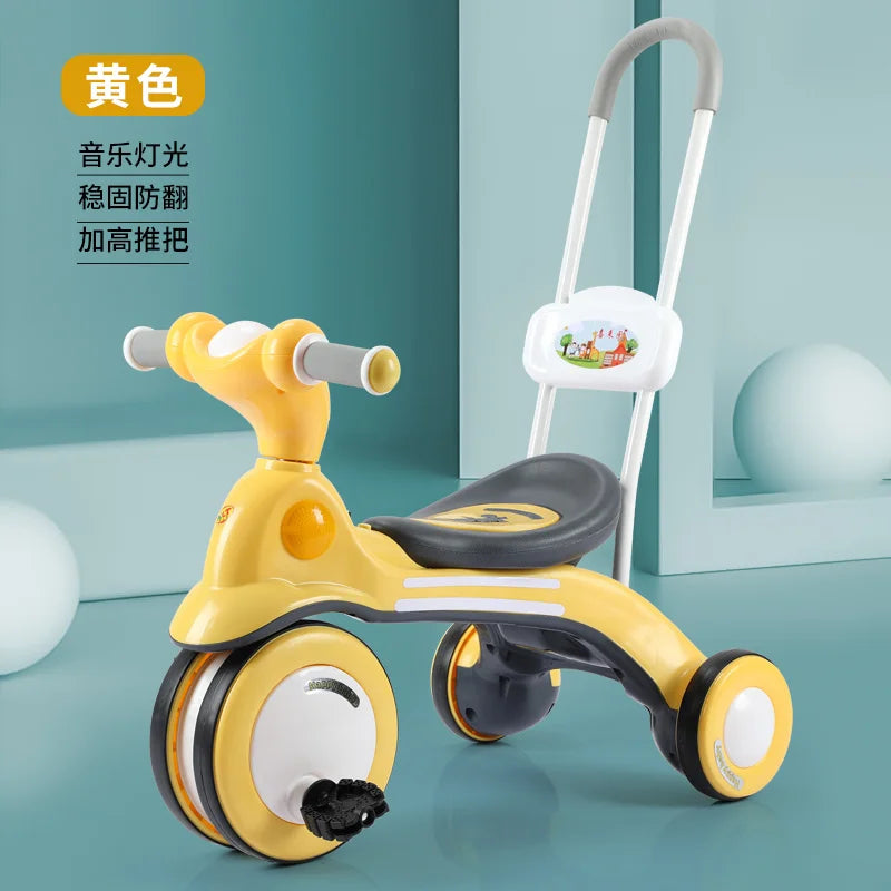 Safe & Fun Outdoor Kids Tricycle with Music | Perfect Pedal Bike