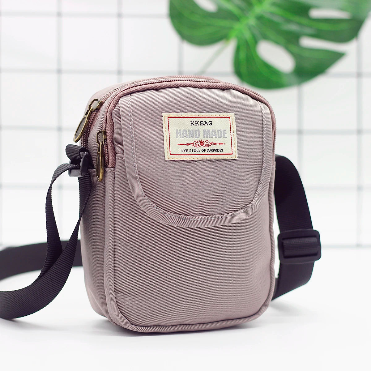 Stylish Men's Crossbody Bag | Versatile Nylon Mobile Wallet
